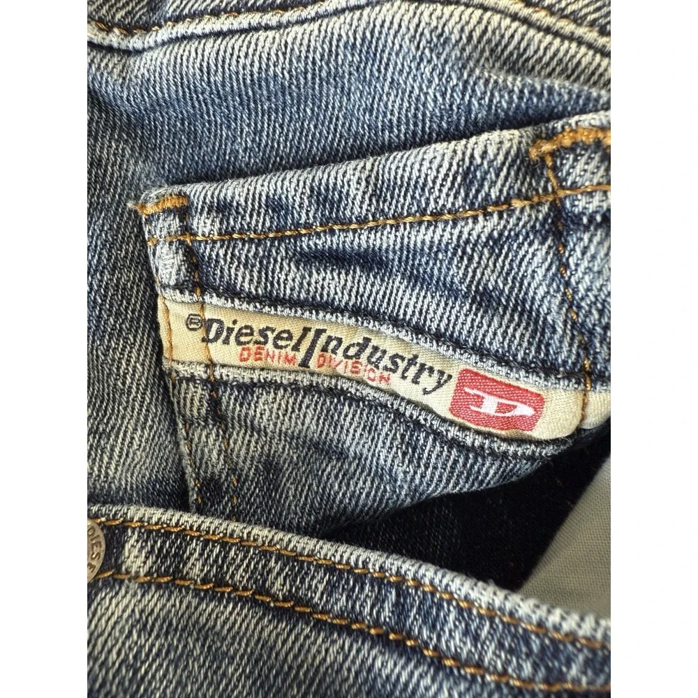 Diesel Industry‎ Jeans Men 31 Blue Regular Straight Leg Stretch